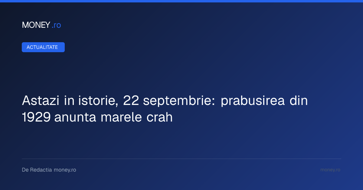 Acordul Plaza din 1985: Momentul în care marile economii au decis slăbirea dolarului american