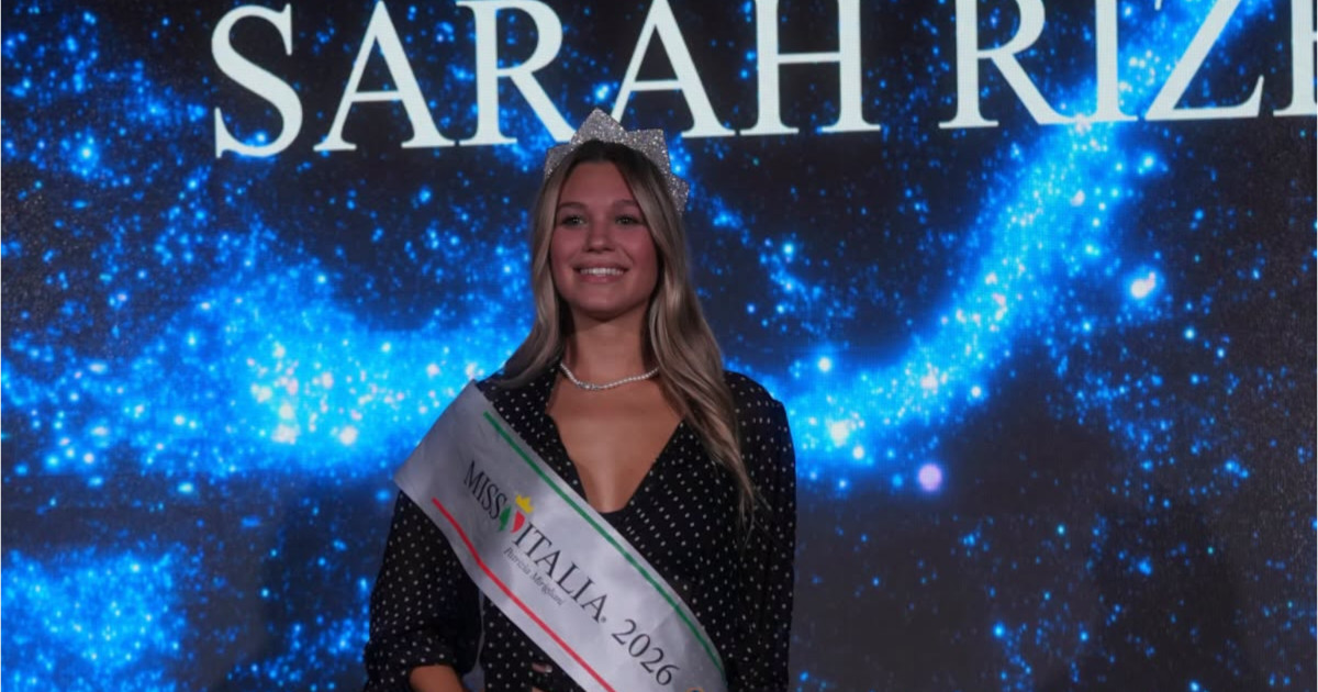 Sarah Maria Rizea, de origine românească, a câștigat titlul de Miss Italia 2026