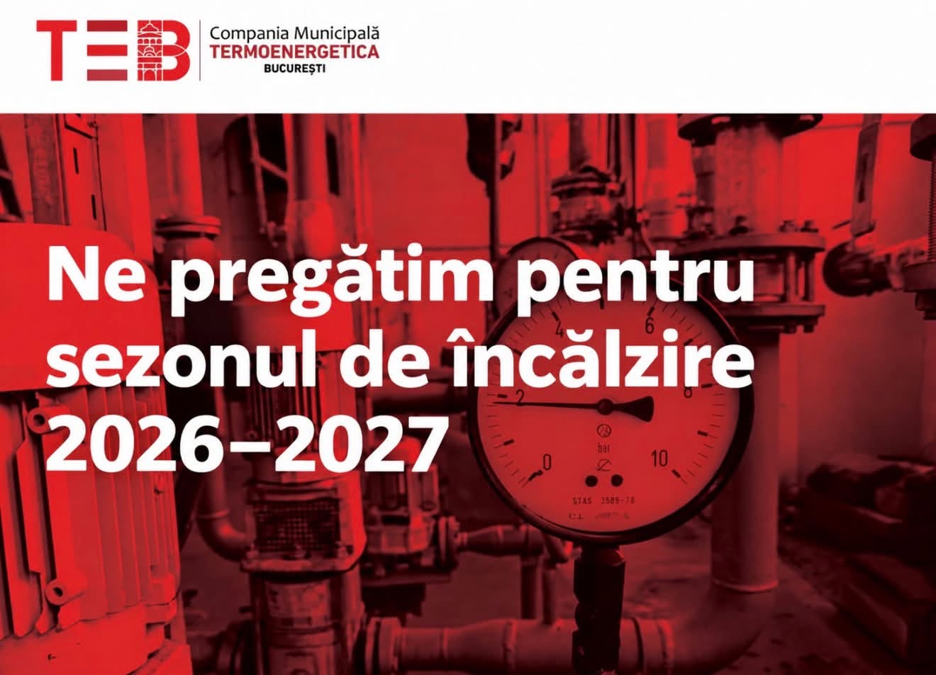 Anunț de la Termoenergetica pentru bucureșteni: când începe pregătirea sistemului de termoficare