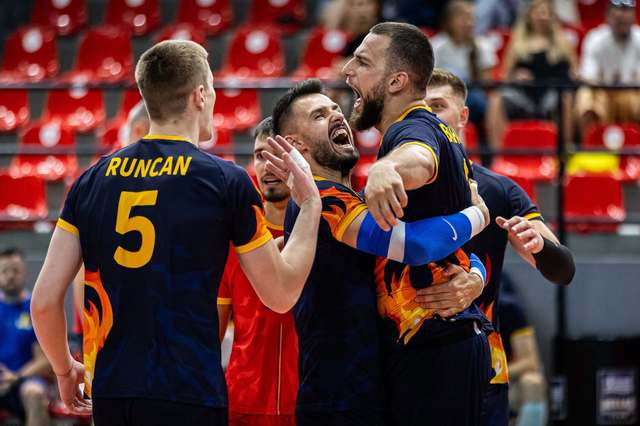 Volei masculin: Franța elimină România din sferturile de finală ale EuroVolley 2026