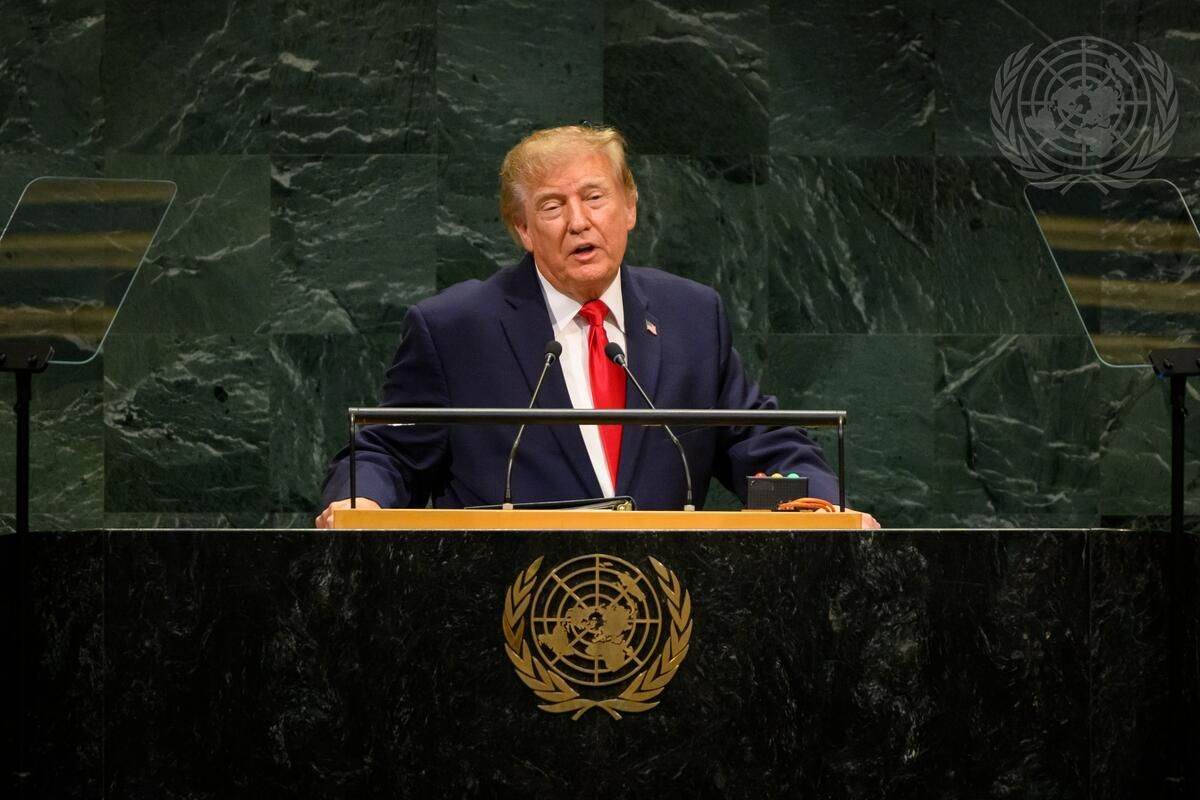Donald Trump a vorbit la Adunarea Generală a ONU: de la conflictul cu Iranul la războiul din Ucraina