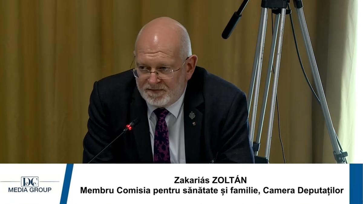 Sănătatea publică ar trebui tratată ca o problemă de siguranță națională, propune Zakarias Zoltan