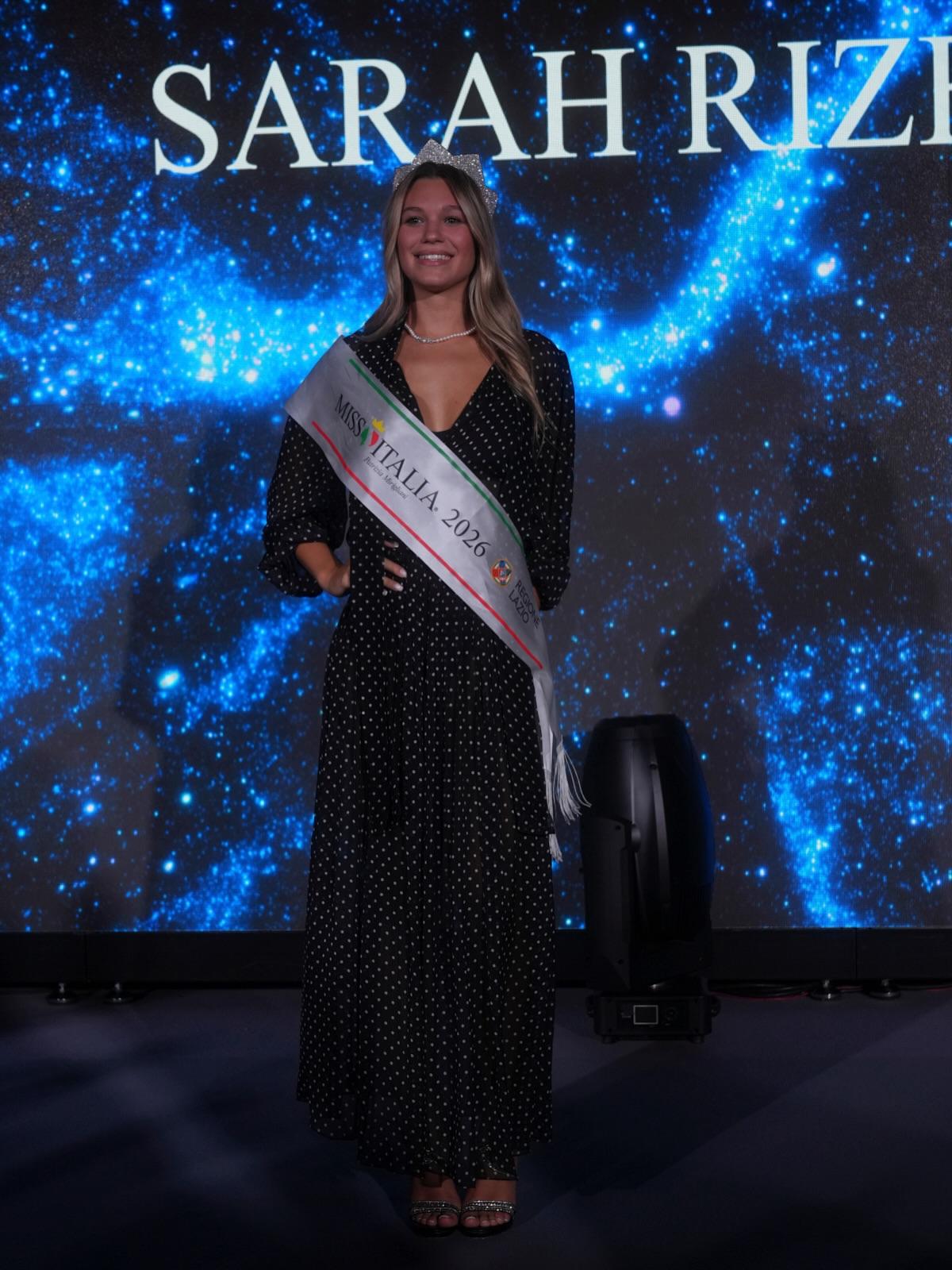 Sarah Rizea, Miss Italia 2026: sportivă de performanță cu origini românești și aspirații olimpice