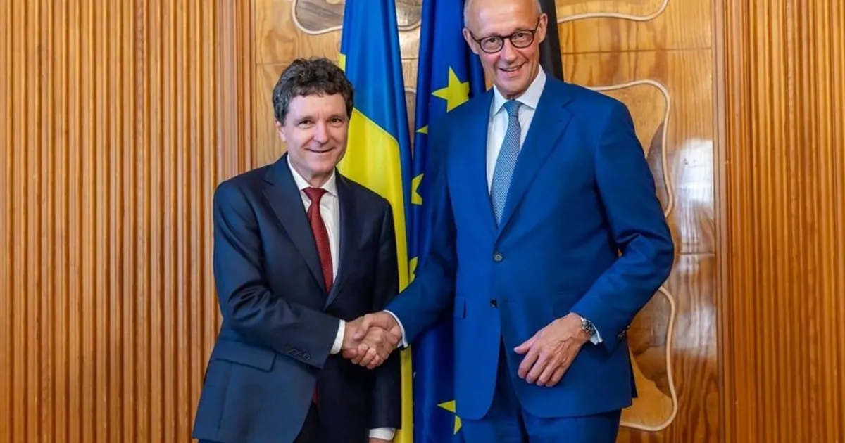 Nicușor Dan s-a întâlnit cu Friedrich Merz în Finlanda. Discuții despre securitatea Flancului Estic și apărare