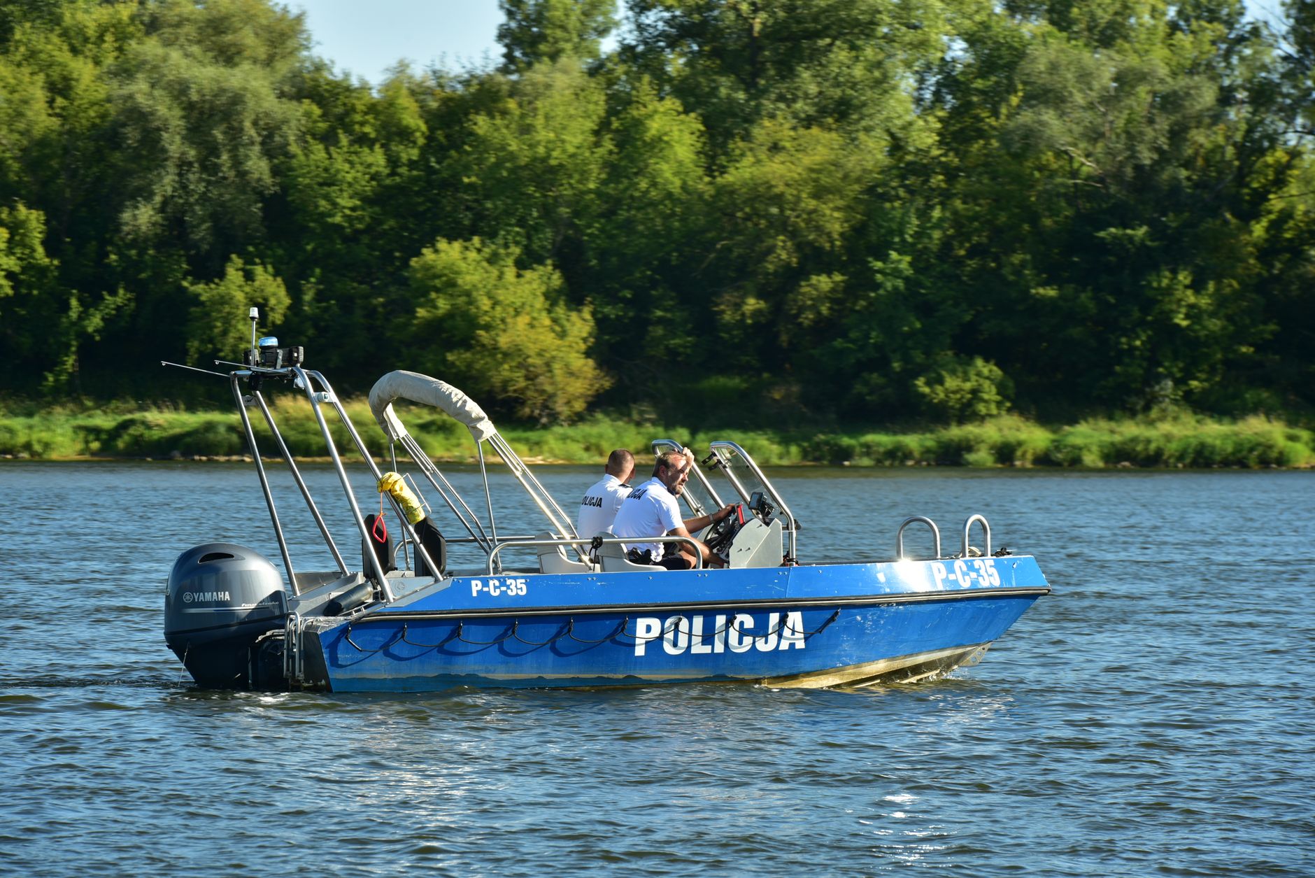 Un motor de ambarcațiune căutat de autoritățile din Suedia a fost găsit de polițiștii de frontieră din Tulcea