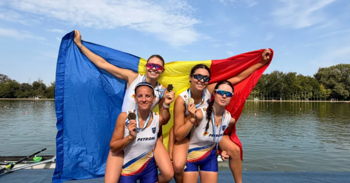 România a obținut opt medalii la Campionatele Balcanice de Canotaj: patru de aur și una de argint