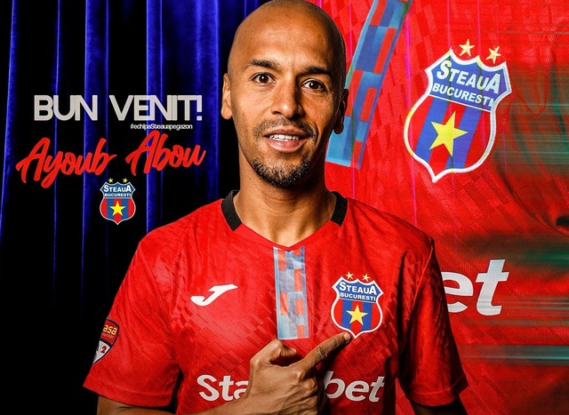 Steaua București a semnat mijlocașul Ayoub Abou, format la juniorii Barcelonei