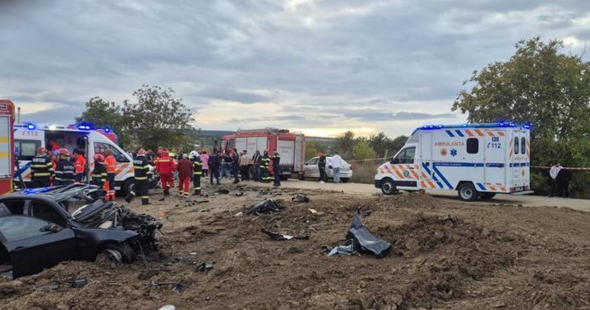 Tragedie în Iași: Doi copii și un adult au pierdut viața după o coliziune între un autoturism și un camion