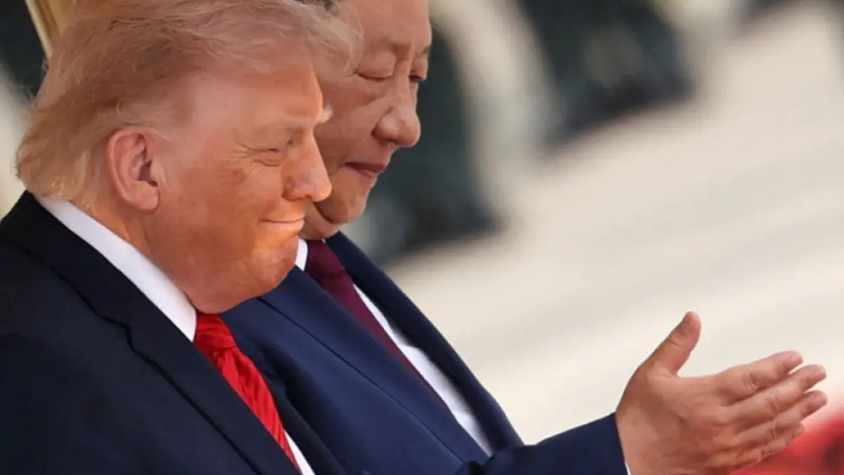Donald Trump l-a întâmpinat personal pe Xi Jinping pe pistă, la baza Andrews