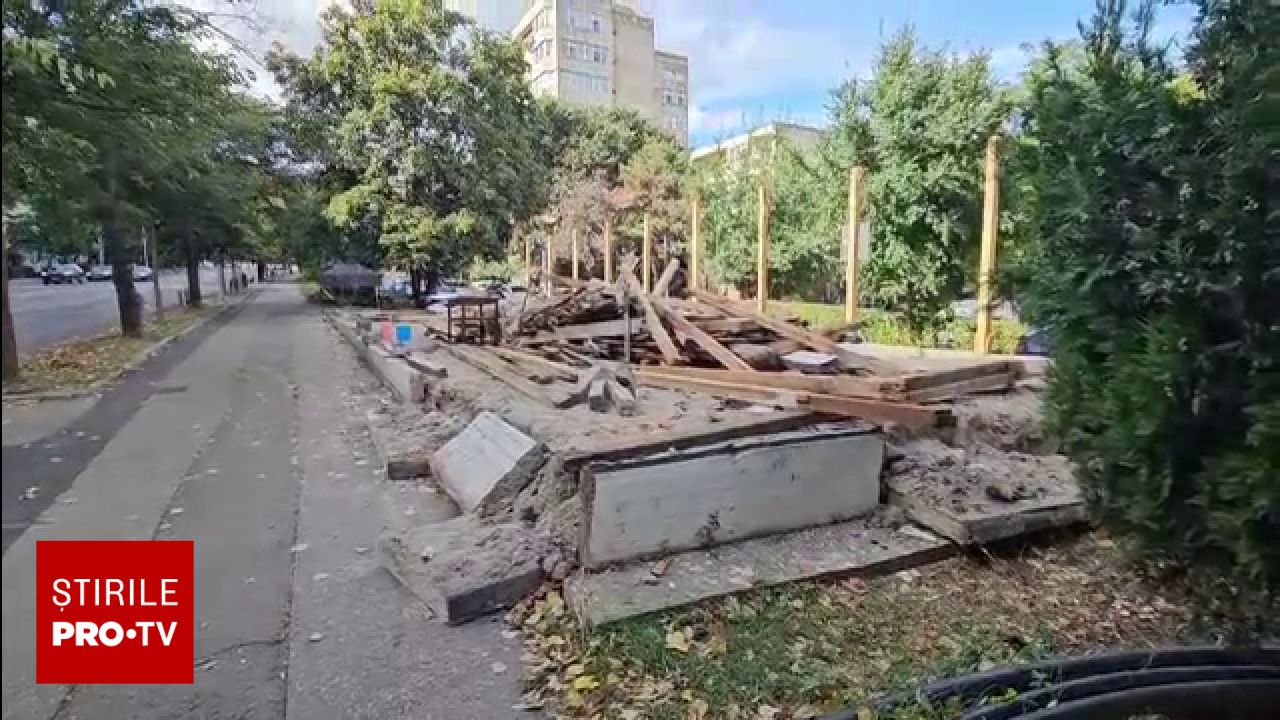 Constanța: Biserica ridicată fără autorizație pe domeniul public a fost demolată