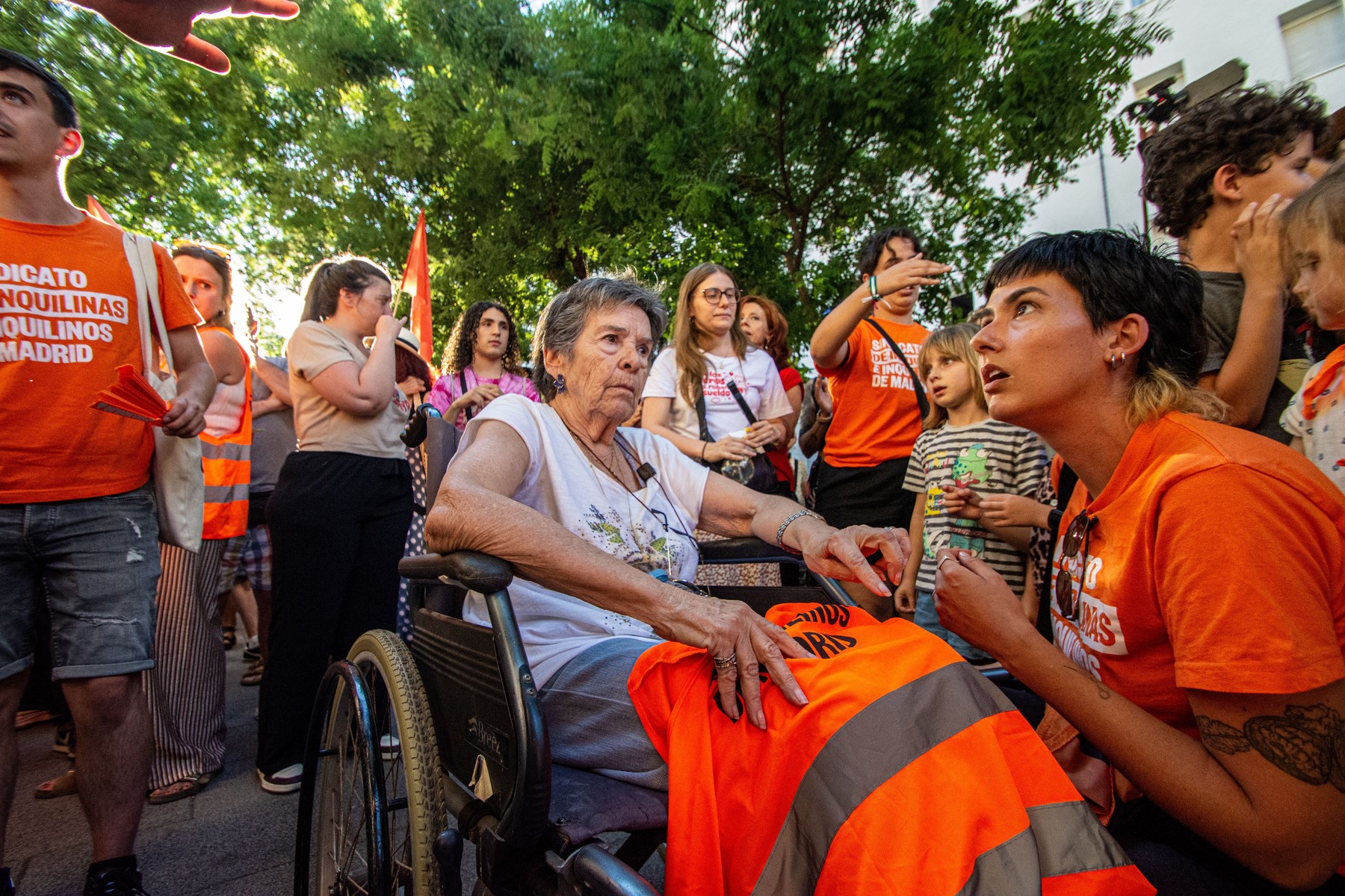 Indignare în Spania după evacuarea unei femei de 87 de ani din locuința în care a locuit 70 de ani