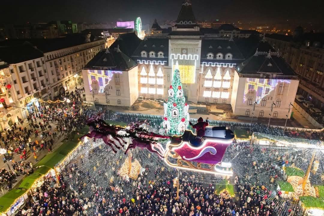 Craiova vrea să păstreze titlul de cel mai bun târg de Crăciun din Europa în 2026