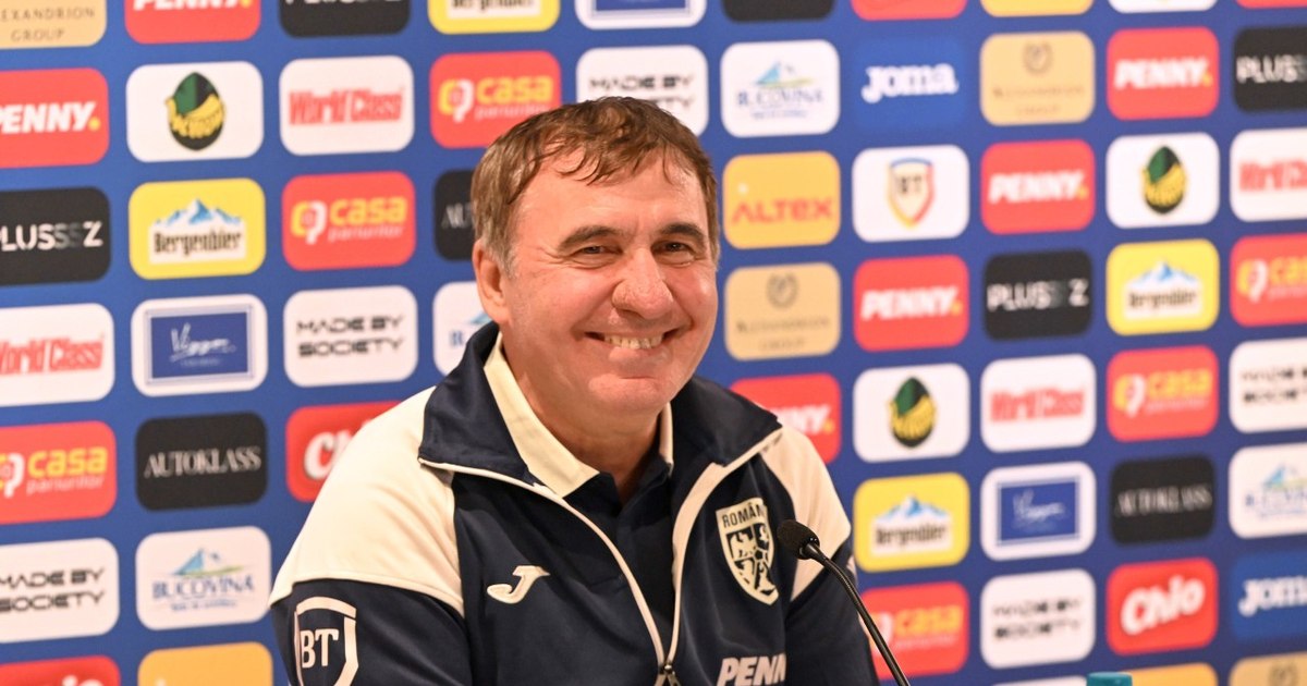 Gheorghe Hagi despre meciul cu Suedia: „Putem face un meci bun”