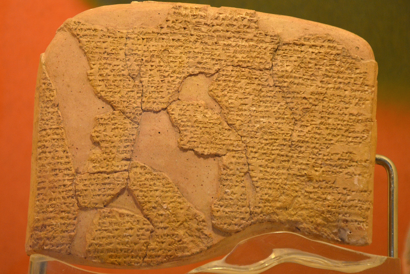 Descoperit un nou fragment al celui mai vechi tratat de pace din istorie, pe teritoriul Turciei