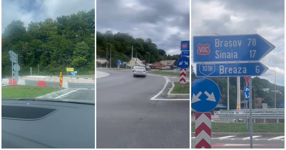 Centura Comarnic este gata. Noua ocolitoare de 6 kilometri urmează să fie deschisă traficului