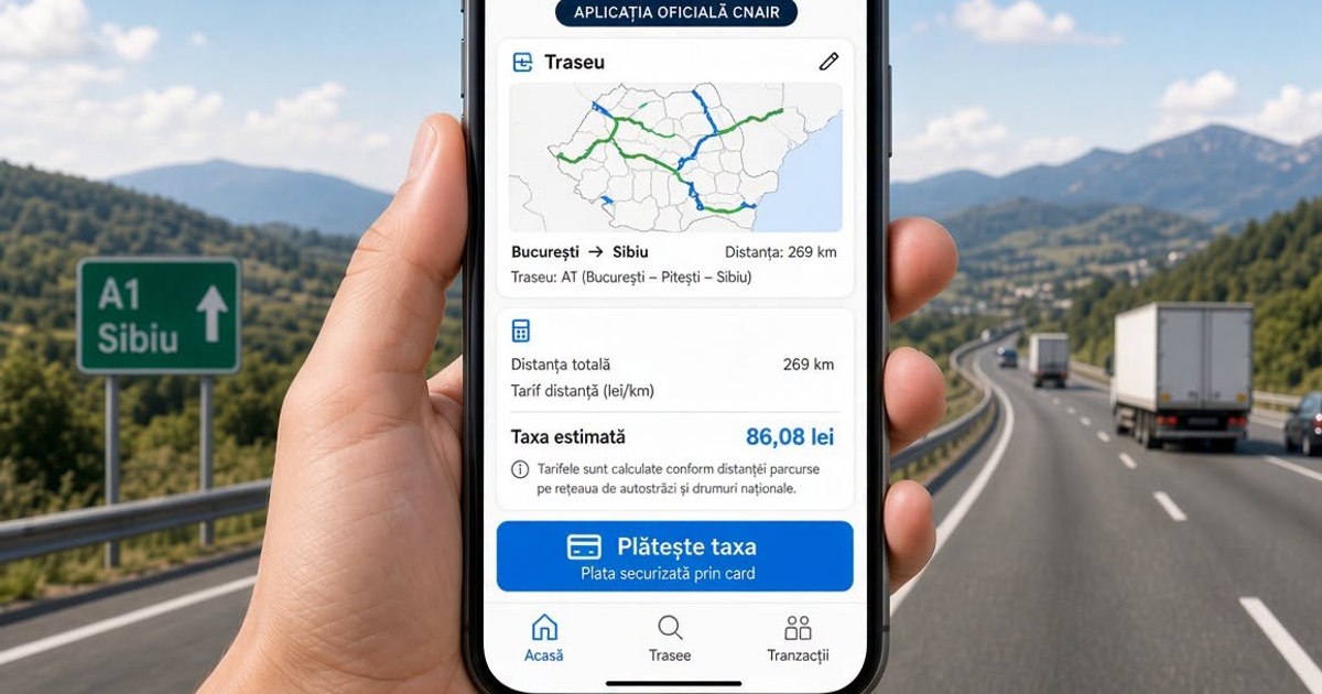 Schimbare majoră pentru șoferii de camioane: Începe funcționarea noului sistem TollRo