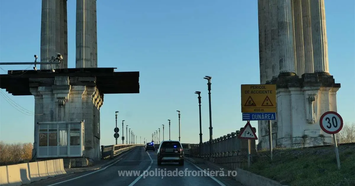 Traficul pe Podul Prieteniei Giurgiu-Ruse va fi oprit complet duminică pentru o cursă internațională
