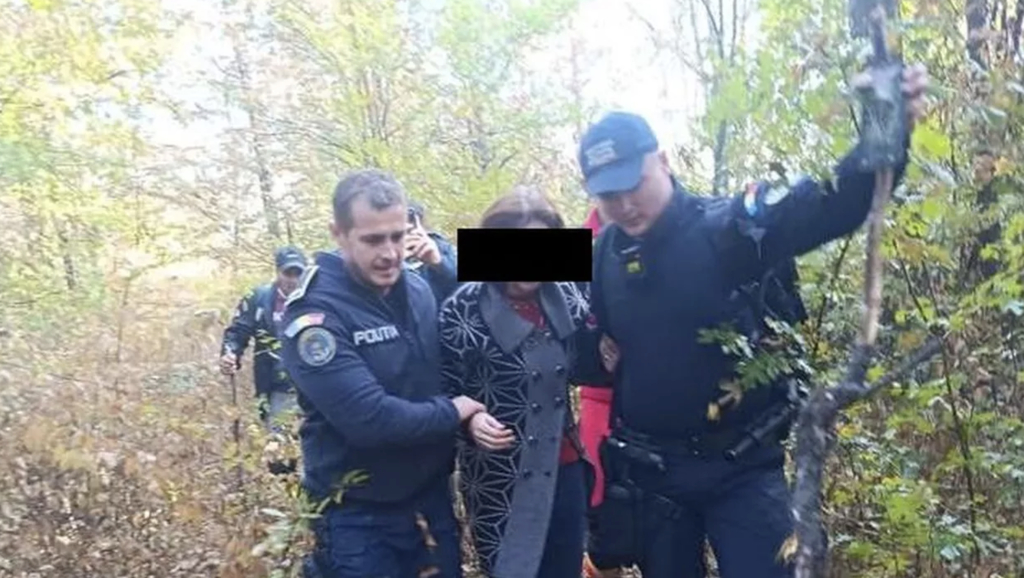 Profesoară din Arad găsită întreagă într-o pădure după ce s-a rătăcit în Sebiș