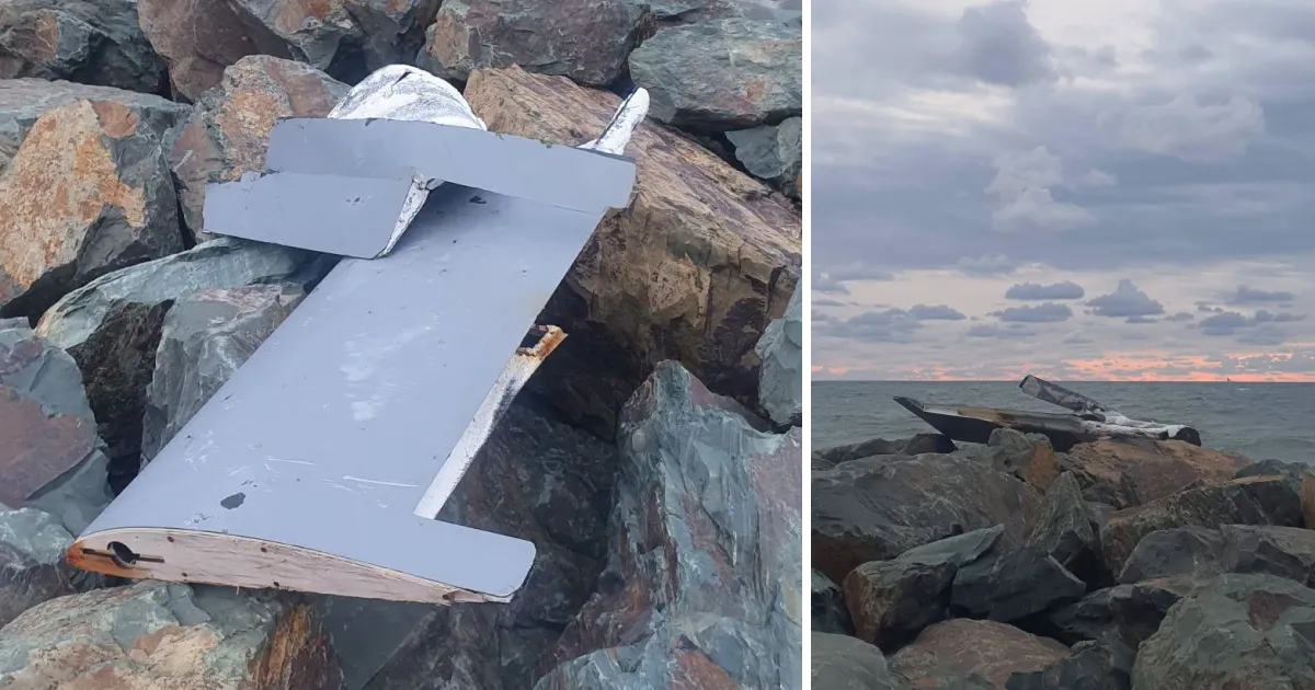 Alertă la Agigea: a fost descoperit un fragment de dronă pe litoralul românesc
