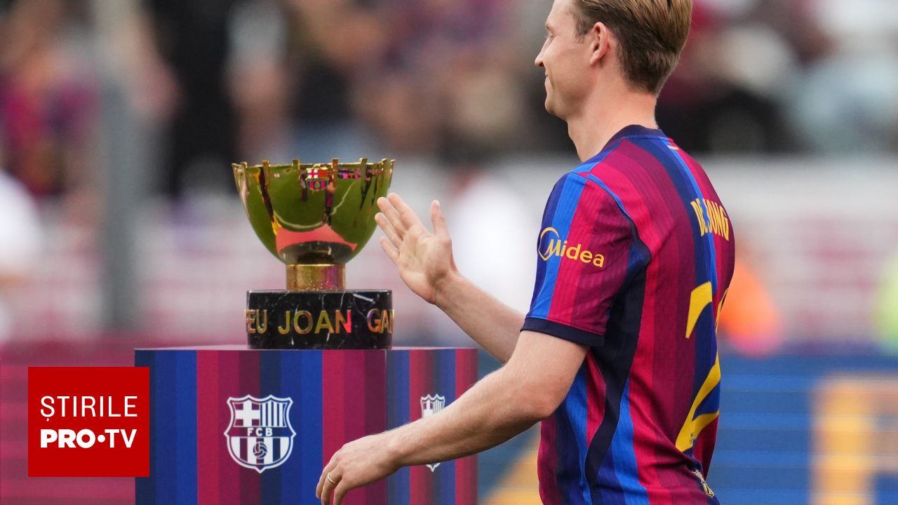 Frenkie de Jong a găsit o metodă prin care limitează profitul revânzătorilor de tricouri cu autograf
