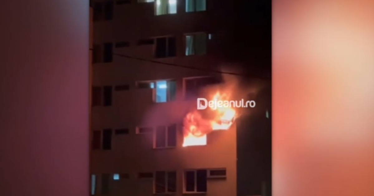 Incendiu în Campusul Hașdeu din Cluj-Napoca: 200 de studenți au fost evacuați în timpul nopții