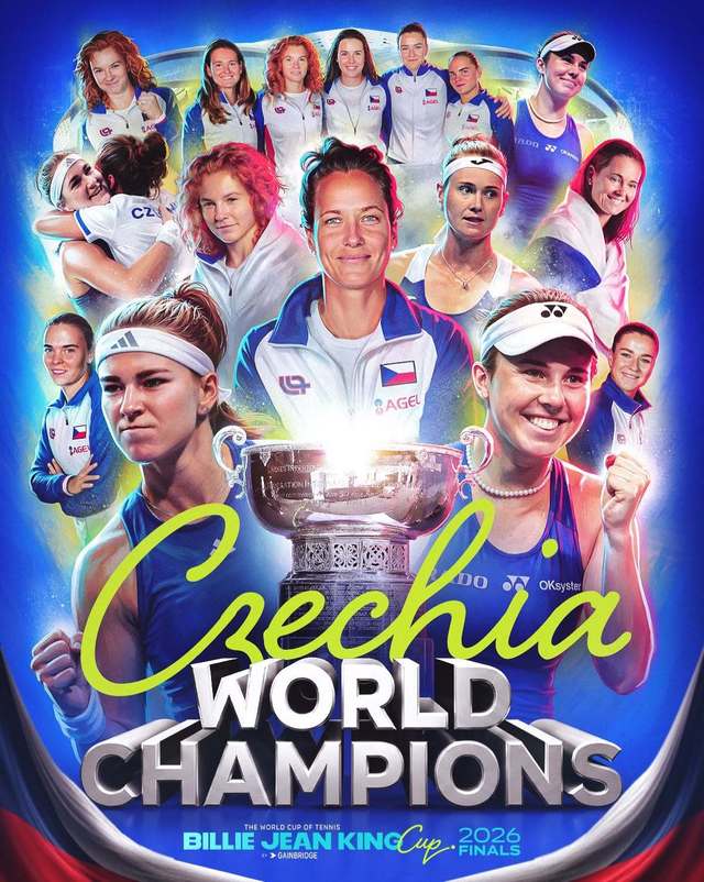 Cehia câștigă pentru a 12-a oară Billie Jean King Cup după victoria în finala cu Ucraina