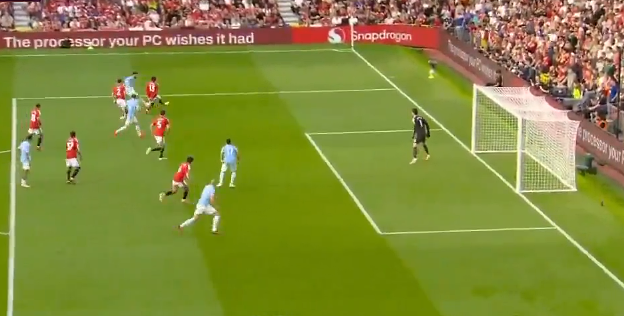 Eroare de arbitraj în derby-ul de la Manchester: Golul lui Erling Haaland ar fi trebuit anulat