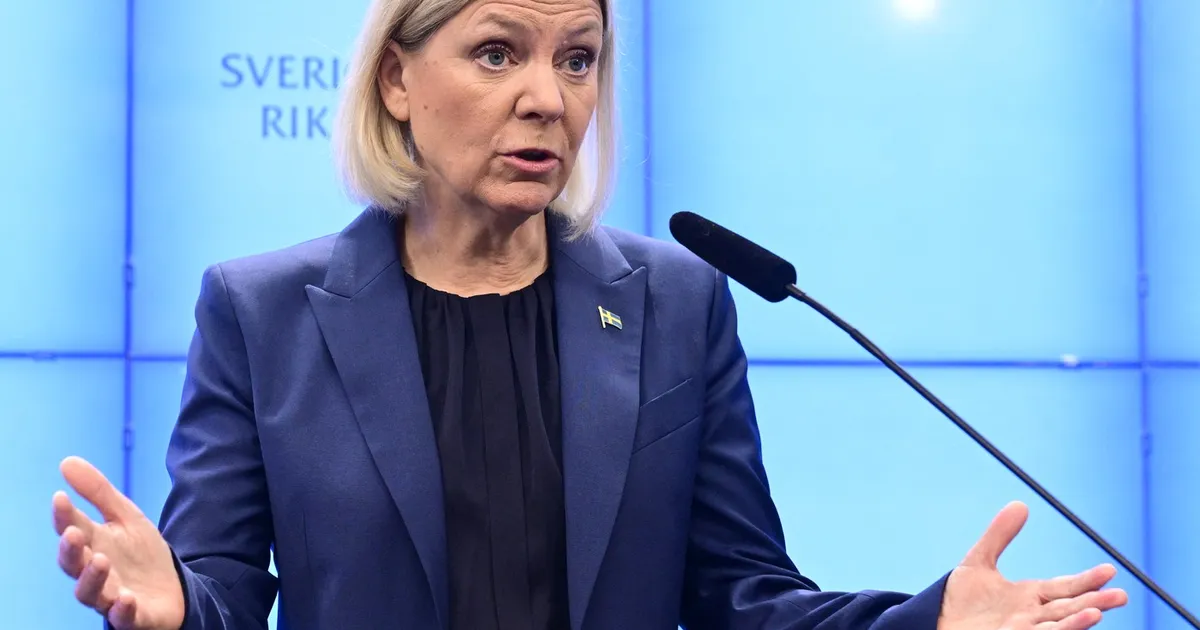 Criză politică în Suedia: Premierul Magdalena Andersson și-a depus mandatul după scrutinul de la 13 septembrie