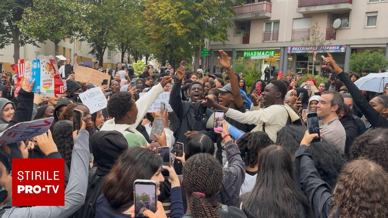 Proteste violente în Franța: 164 de elevi arestați și școli blocate în mai multe regiuni