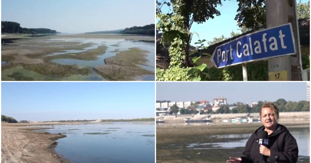 Seceta extremă paralizează Dunărea: nave blocate și transportul de cereale afectat