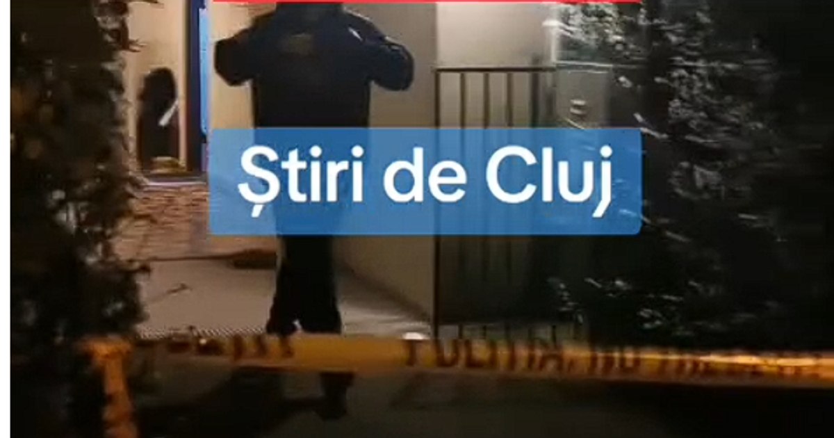 Scenă de groază în Cluj: femeie rănită grav și un bărbat mutilat într-un apartament