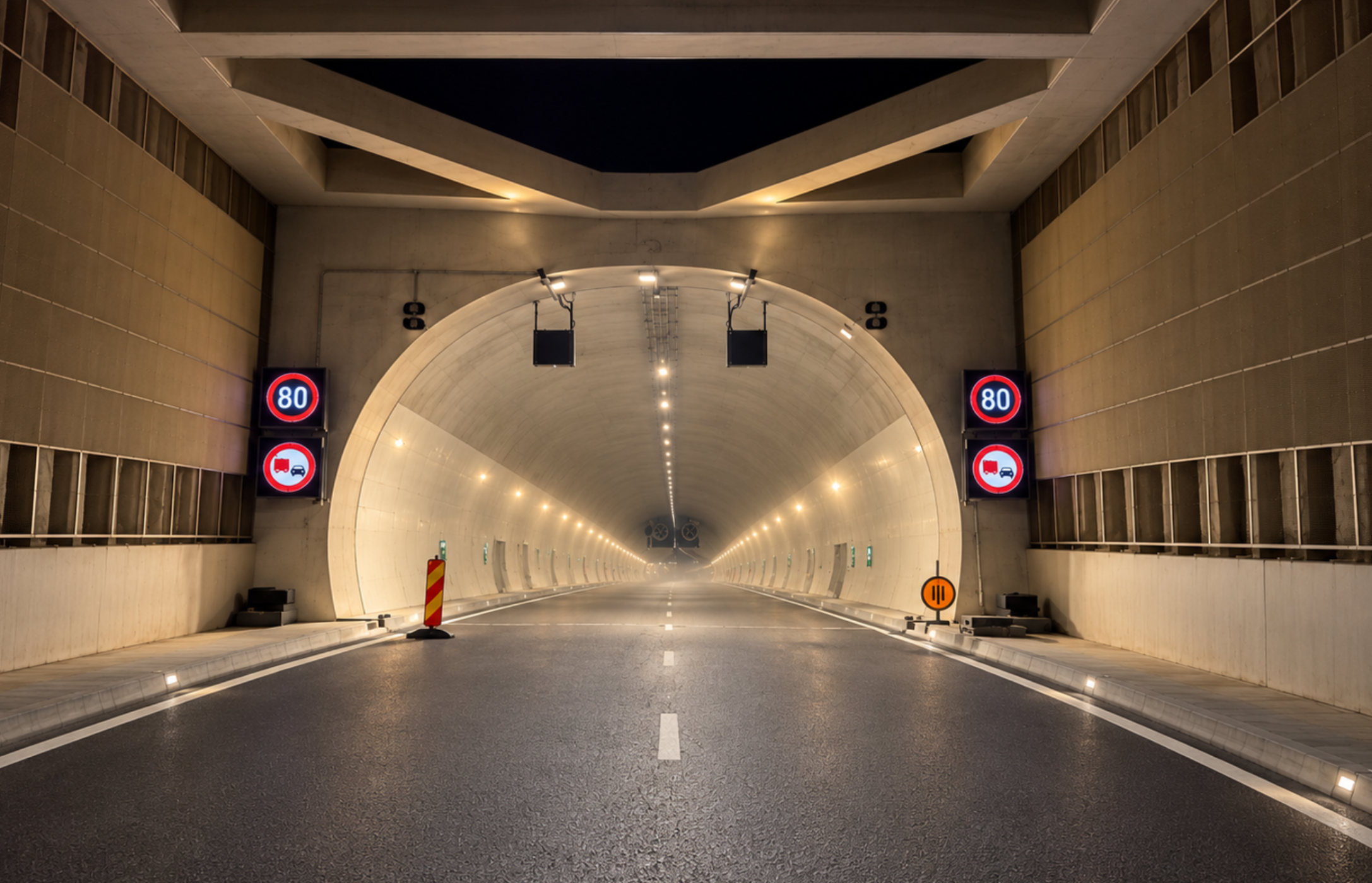 Primul tunel de autostradă din România este gata. Traficul prin Momaia se deschide în octombrie