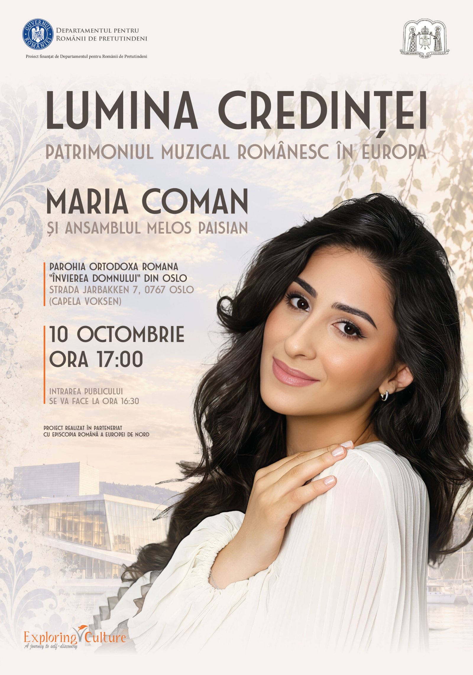 Turneul de diplomație culturală „Lumina credinței” va promova muzica bizantină românească în Europa