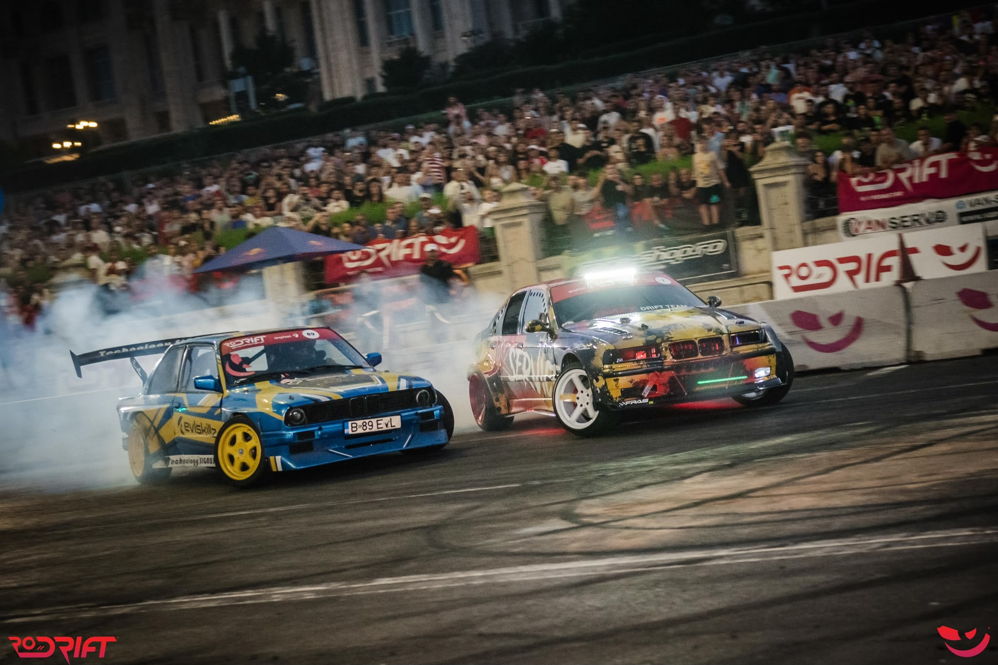 Piața Constituției din București găzduiește marea finală a Campionatului Național de Drift 2026