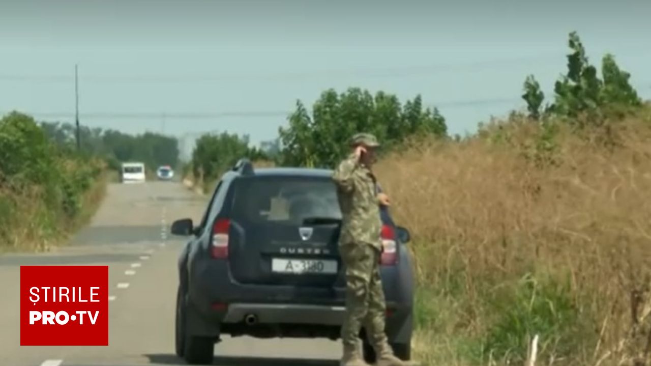 Mister în Insula Mare a Brăilei: o posibilă dronă a căzut pe un teren agricol și a luat foc