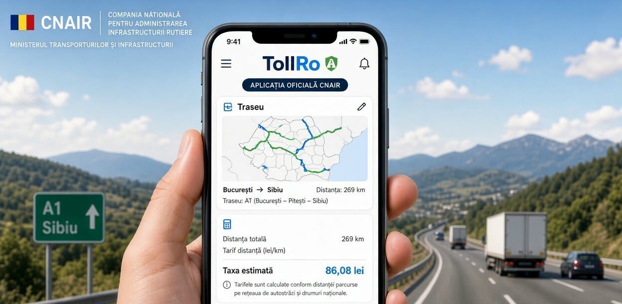Probleme tehnice la lansarea sistemului TollRo: e-mailuri blocate și erori la plăți