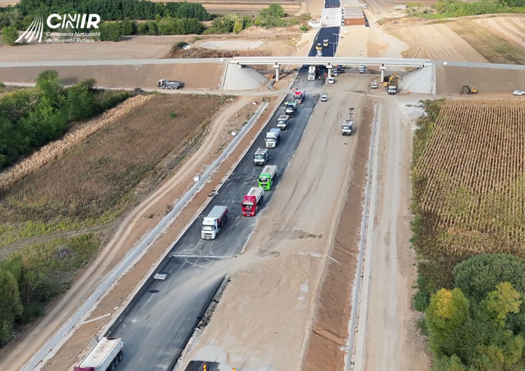 Lucrările pe lotul Chiribiș-Biharia al Autostrăzii A3 au ajuns la 78% din execuție