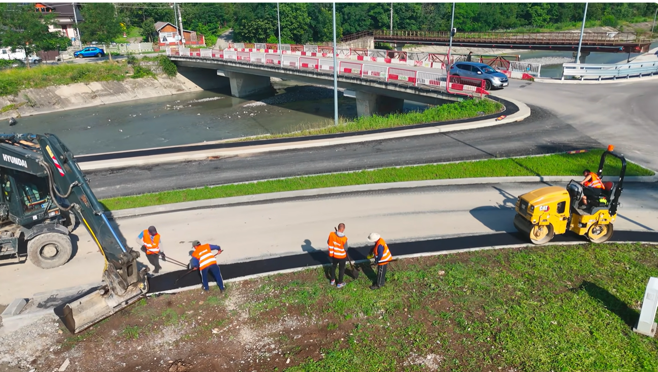 Noua centură ocolitoare Comarnic este deschisă traficului rutier