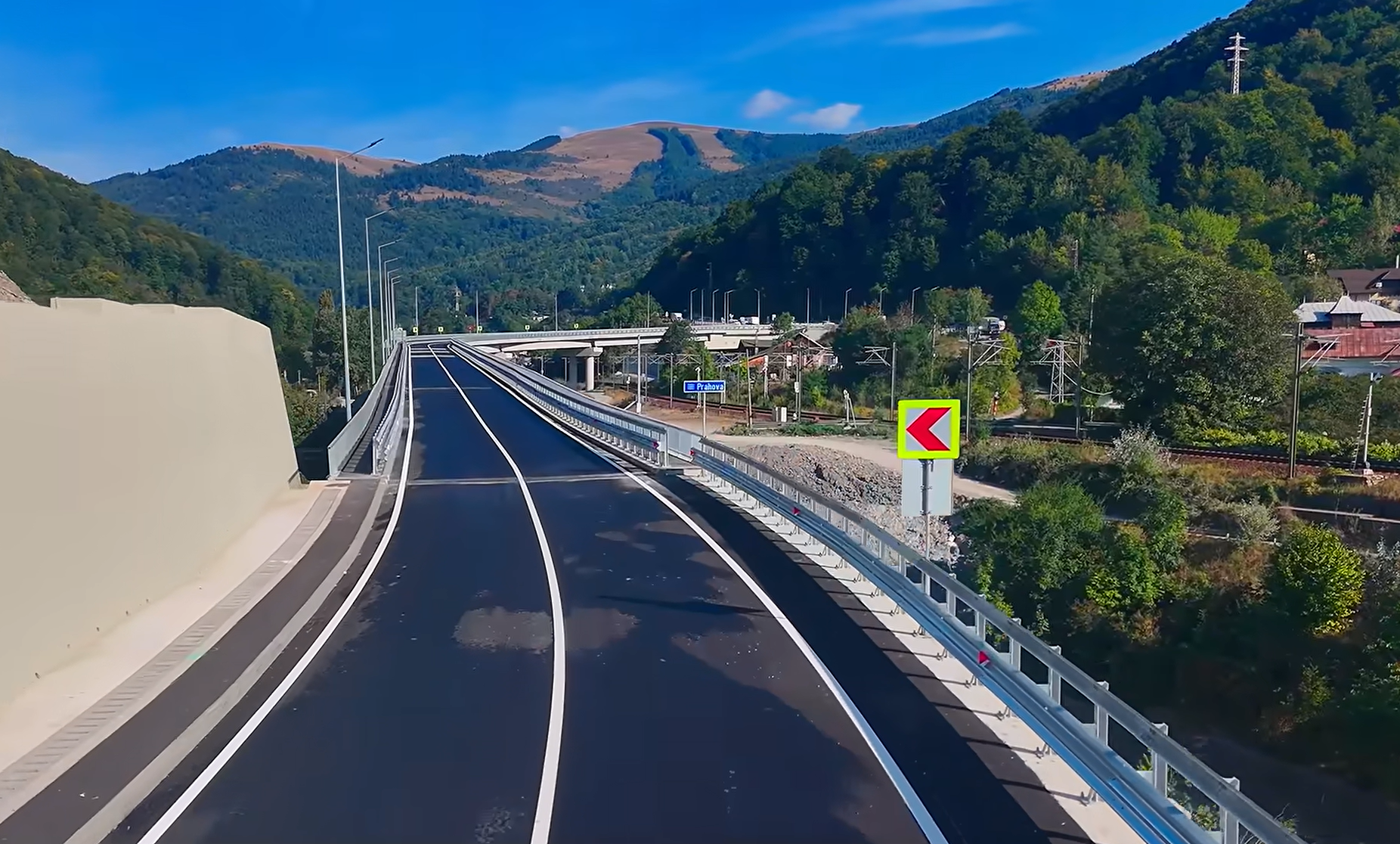 A inaugurat centura orașului Comarnic, proiect menit să rezolve blocajele de pe Valea Prahovei