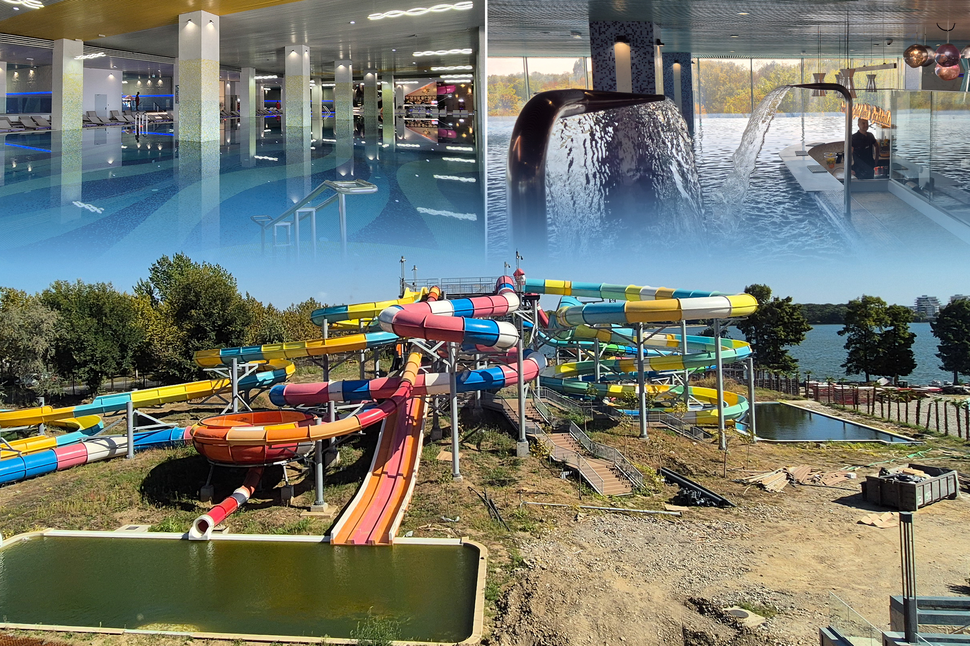 Parcul acvatic din Parcul Pantelimon a fost inaugurat după șapte ani de întârziere