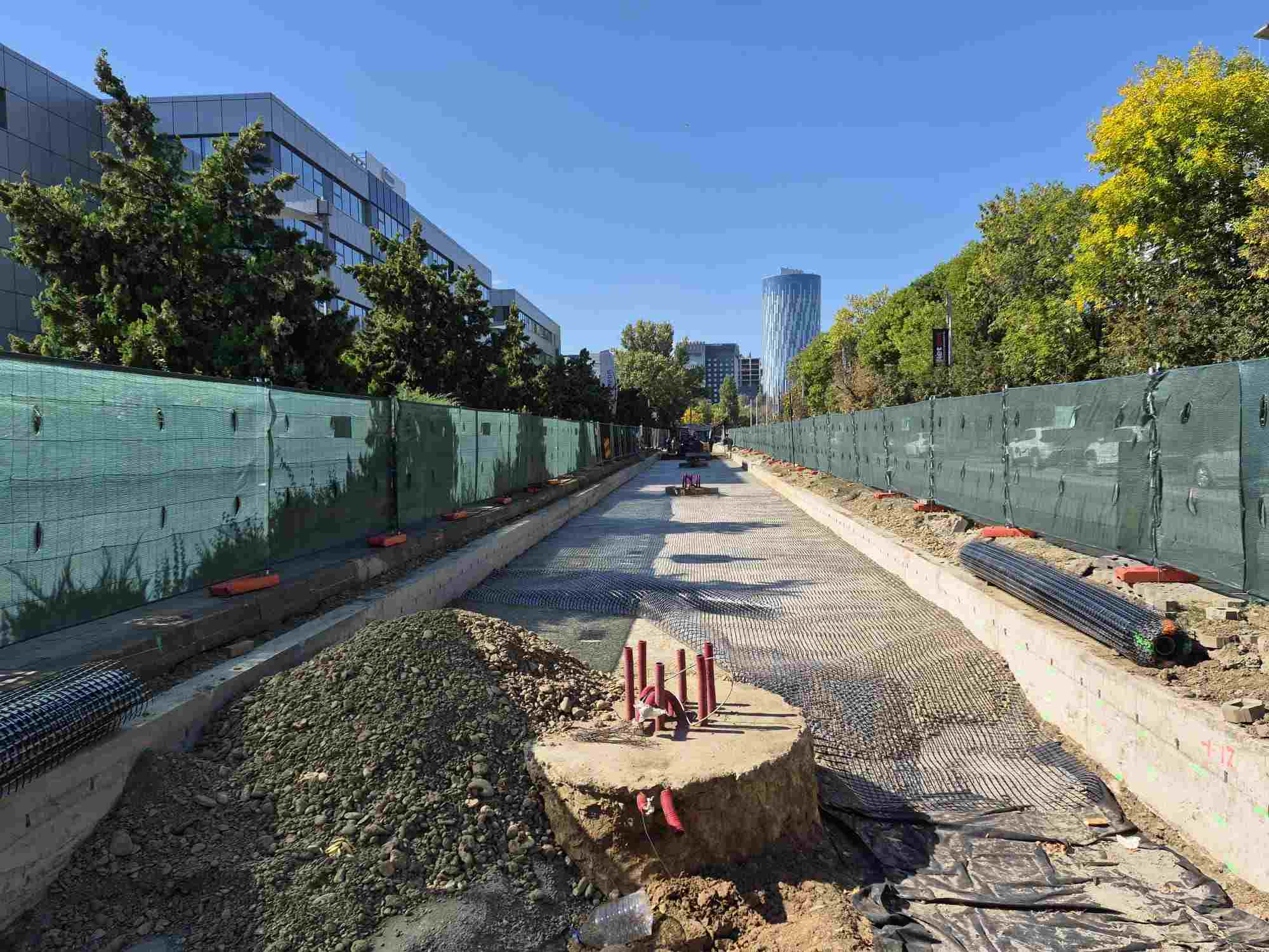 Bulevardul Dimitrie Pompeiu va fi cu sens unic din cauza lucrărilor la linia de tramvai