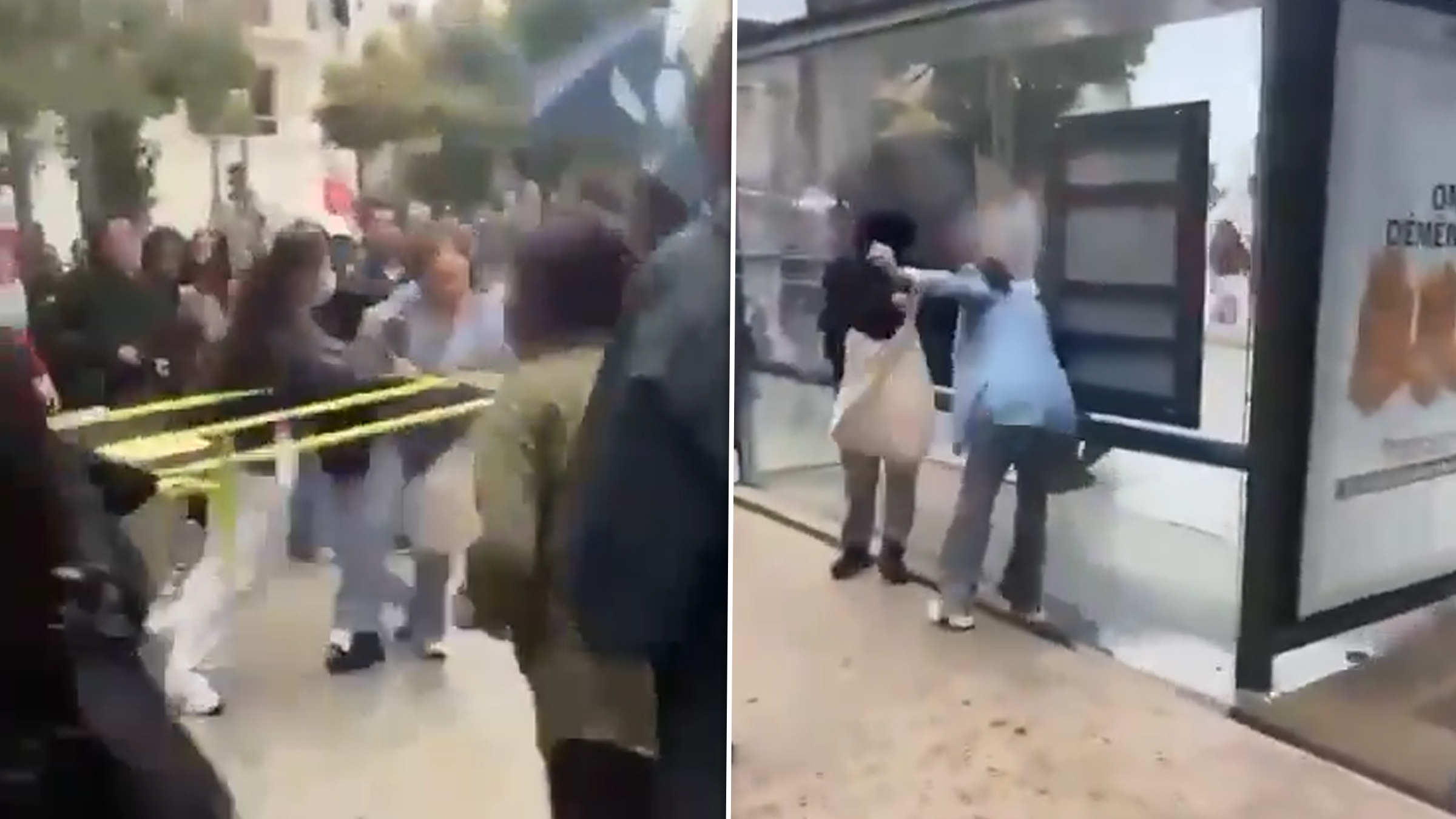 Atac cu aruncător de flăcări asupra unei femei din Marsilia, în timpul protestelor violente din Franța