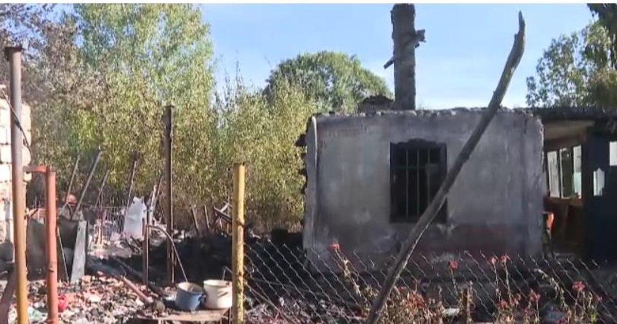 Incendiu devastator în Gorj după ce un pensionar a încercat să elimine un cuib de viespi