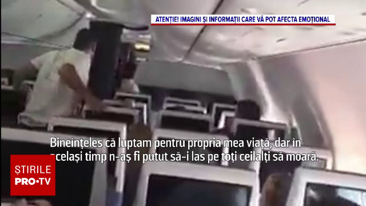 Atac cu înjunghiere la bordul unui avion Flydubai: Copilotul a încercat să prăbușească aeronava spre Israel