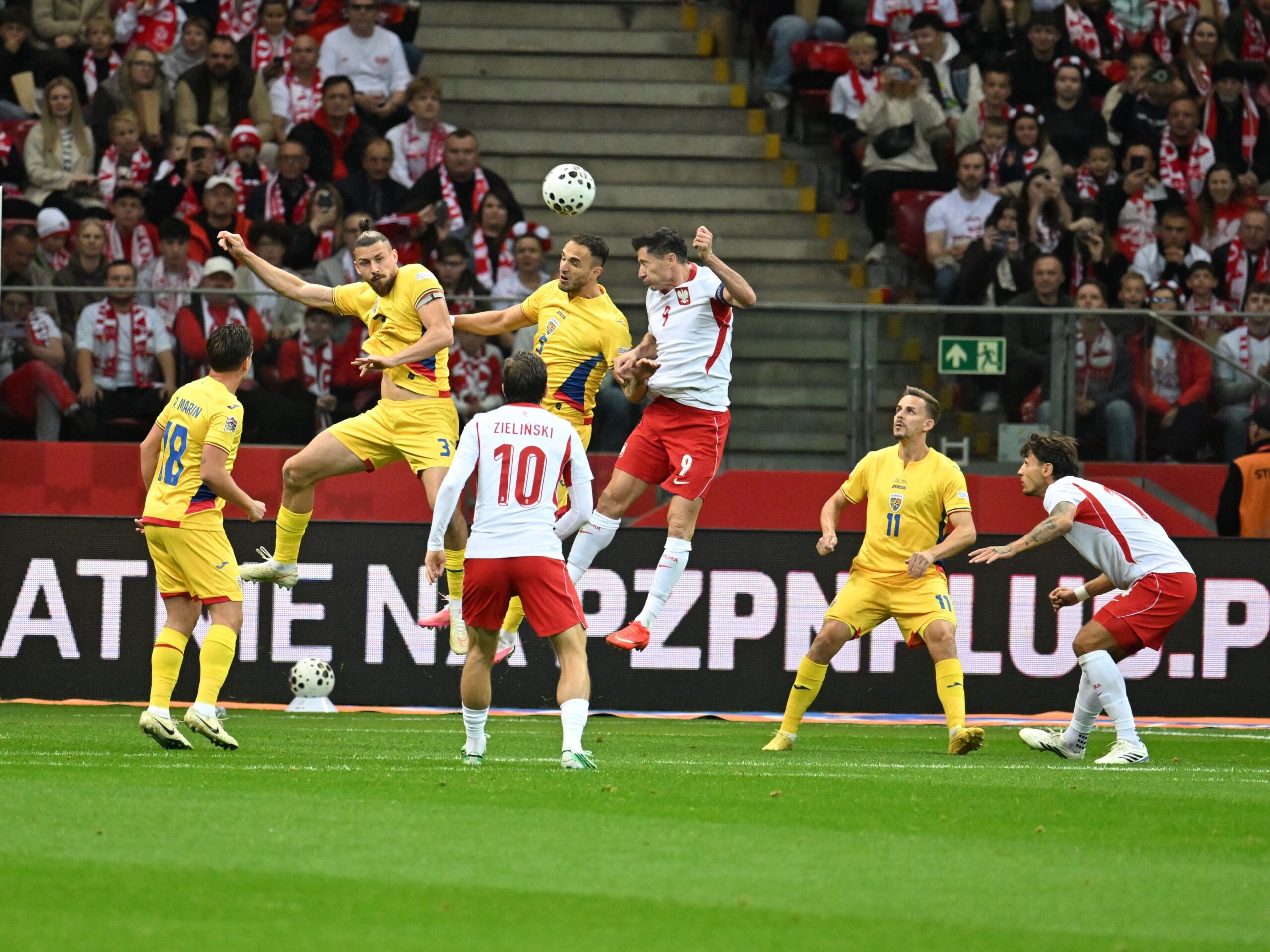 Polonia – România 1-0: Tricolorii au jucat în inferioritate numerică în Liga Națiunilor