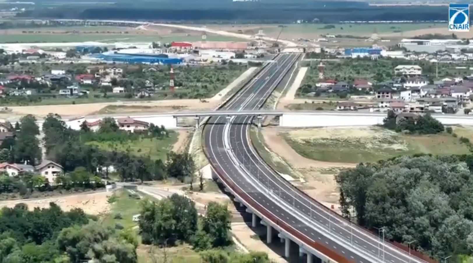 Autostrada Bucureștiului A0 Nord: Lotul 3 este aproape finalizat și urmează să fie deschis traficului