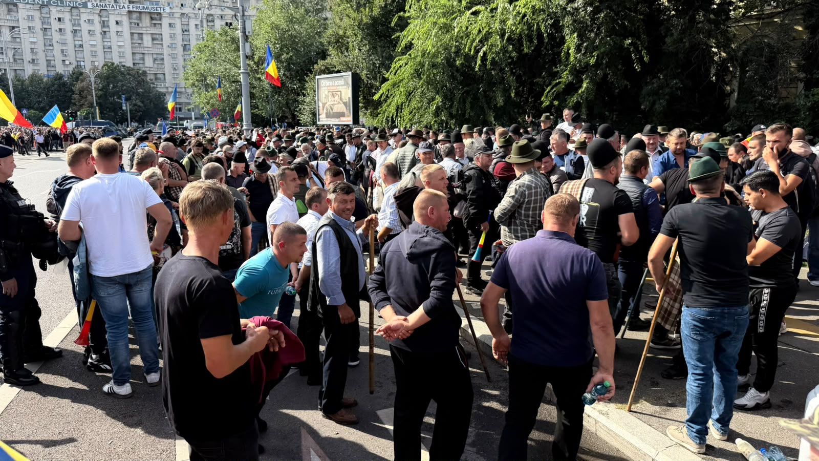 Proteste masive în fața Guvernului: Crescătorii de animale acuză autoritățile că le distrug afacerile