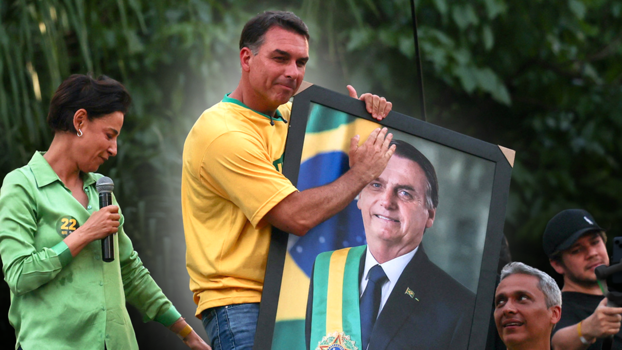 Flávio Bolsonaro se înfruntă cu Lula da Silva la alegerile prezidențiale din Brazilia