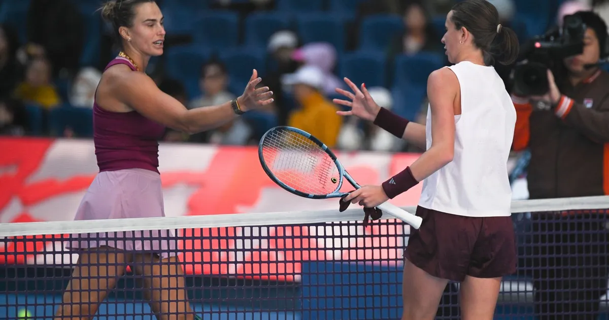 Surpriză la China Open: Aryna Sabalenka a fost eliminată de Nikola Bartunkova