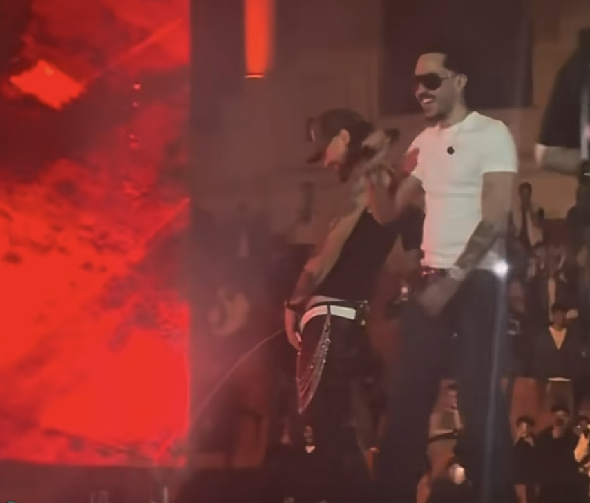 Trapperul IAN a fost reținut de poliție după un incident pe scenă la un concert din București